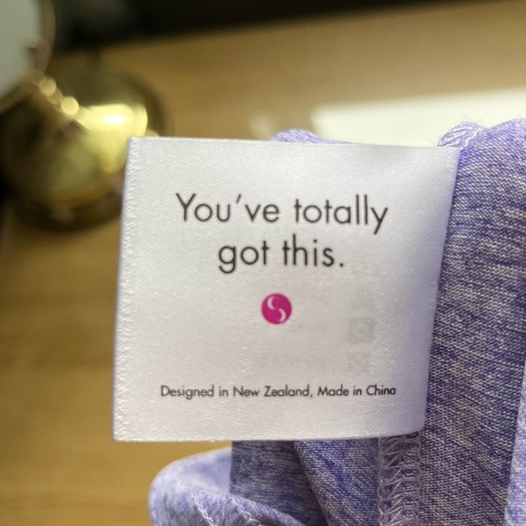 NWT Cadenshae Nursing Free ‘n Active Tank Top in Lilac Sz Small - Picture 6 of 11